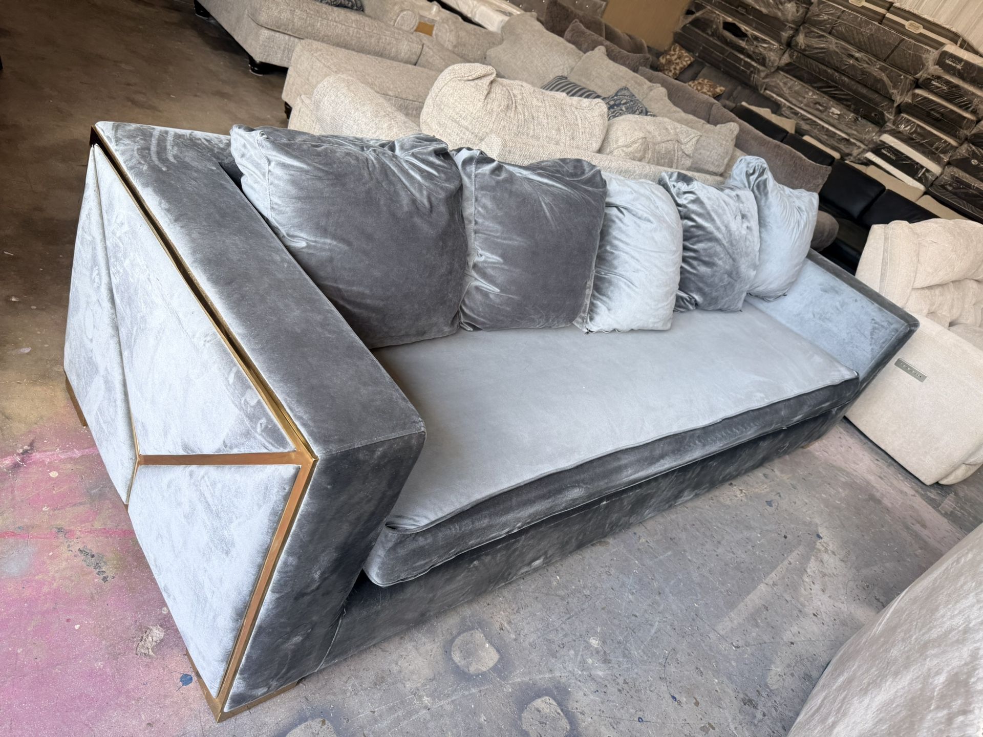 Velvet Sofa
