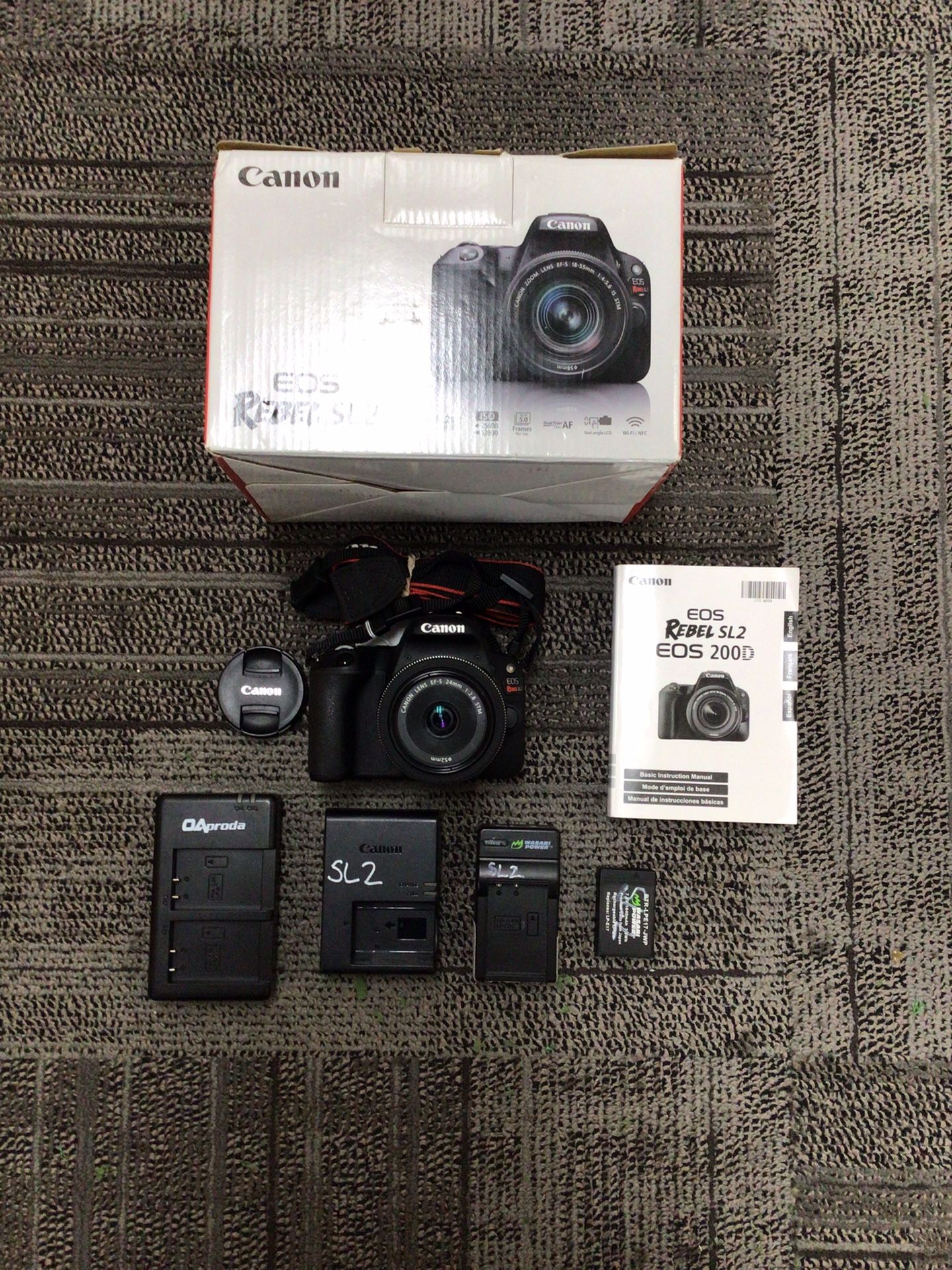 Canon EOS Rebel SL2 Digital Camera