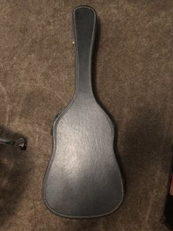 Hard acoustic guitar case