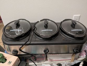 Farberware Triple Crockpot