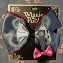 NEW  DISNEY  WINNIE POOH EEYORE GIRLS HAIR BOW CLIP 