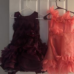 Girls Party Wear Frocks (set Of 2 )Each $10