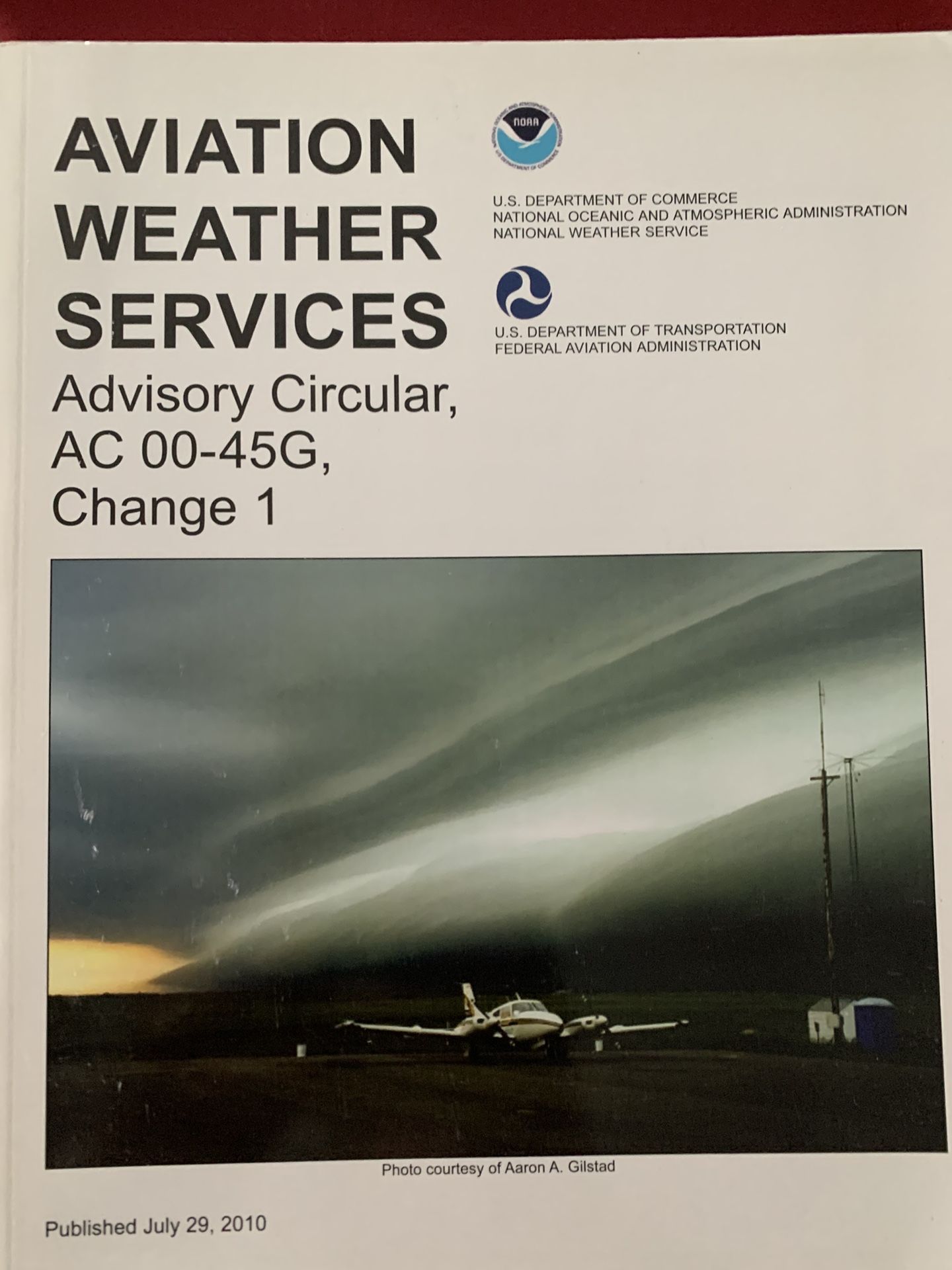 Aviation Weather Services AC 00-45G Chg 1 Garage Sale June 5-7