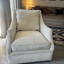 Upholstered Swivel Chair