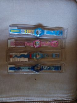 Set Of 4 Disney Watches