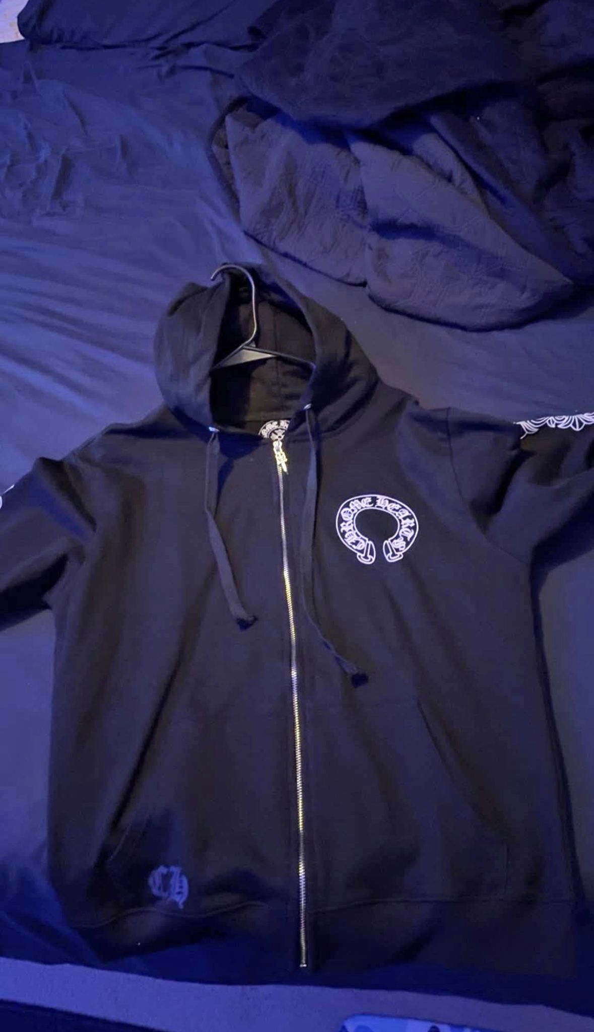 Chrome Hearts Hoodie Zip Up “Black”