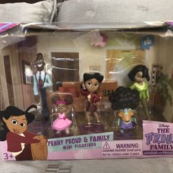 Disney Proud Family Mini Figurines 
