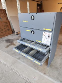 Cargo Van Tool Box 50” High 37” Wide 18 “ Depth
