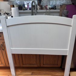 Headboard Twin Bed White