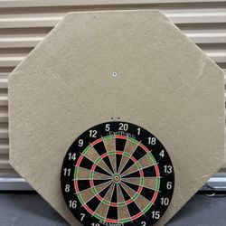 Dart Board With Wall Protector 