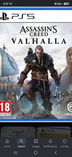 Assassin's creed valhalla ps5