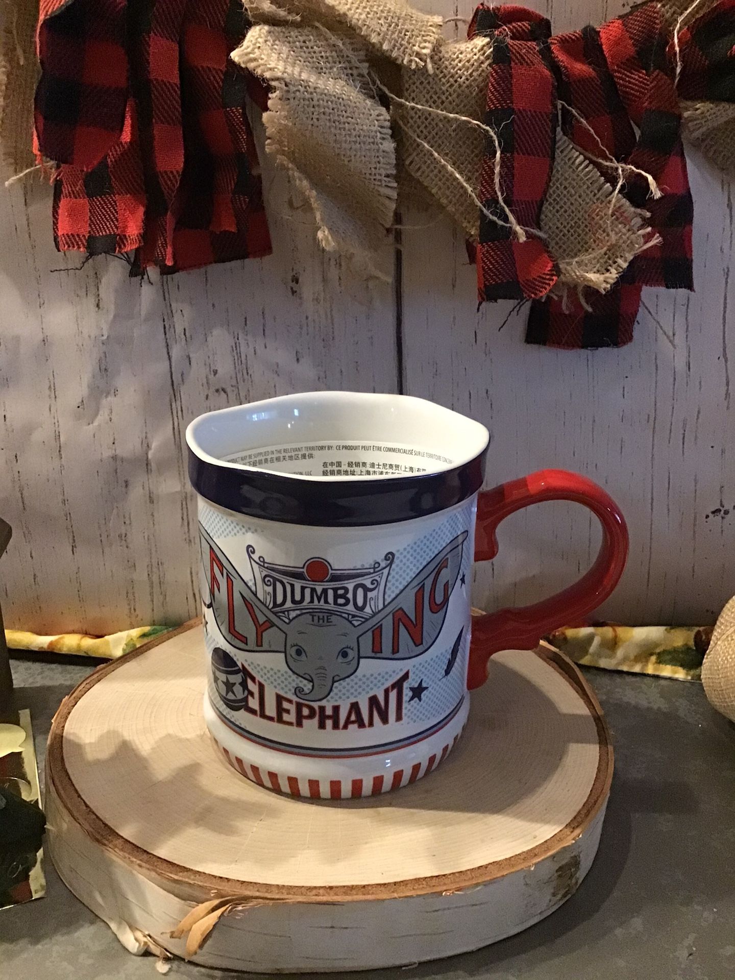 Disney Dumbo Flying Elephant mug