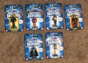 Six Justice League Unlimited Figures 