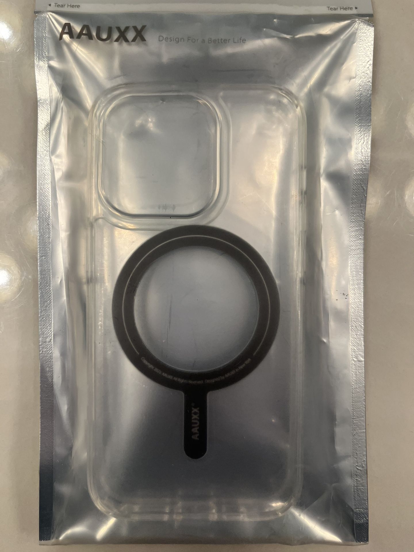 Clear Magnetic Protective Phone Case