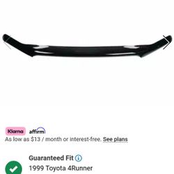  TOYOTA 4RUNNER 96 - 02 HOOD GUARD/BUD DEFLECTOR 