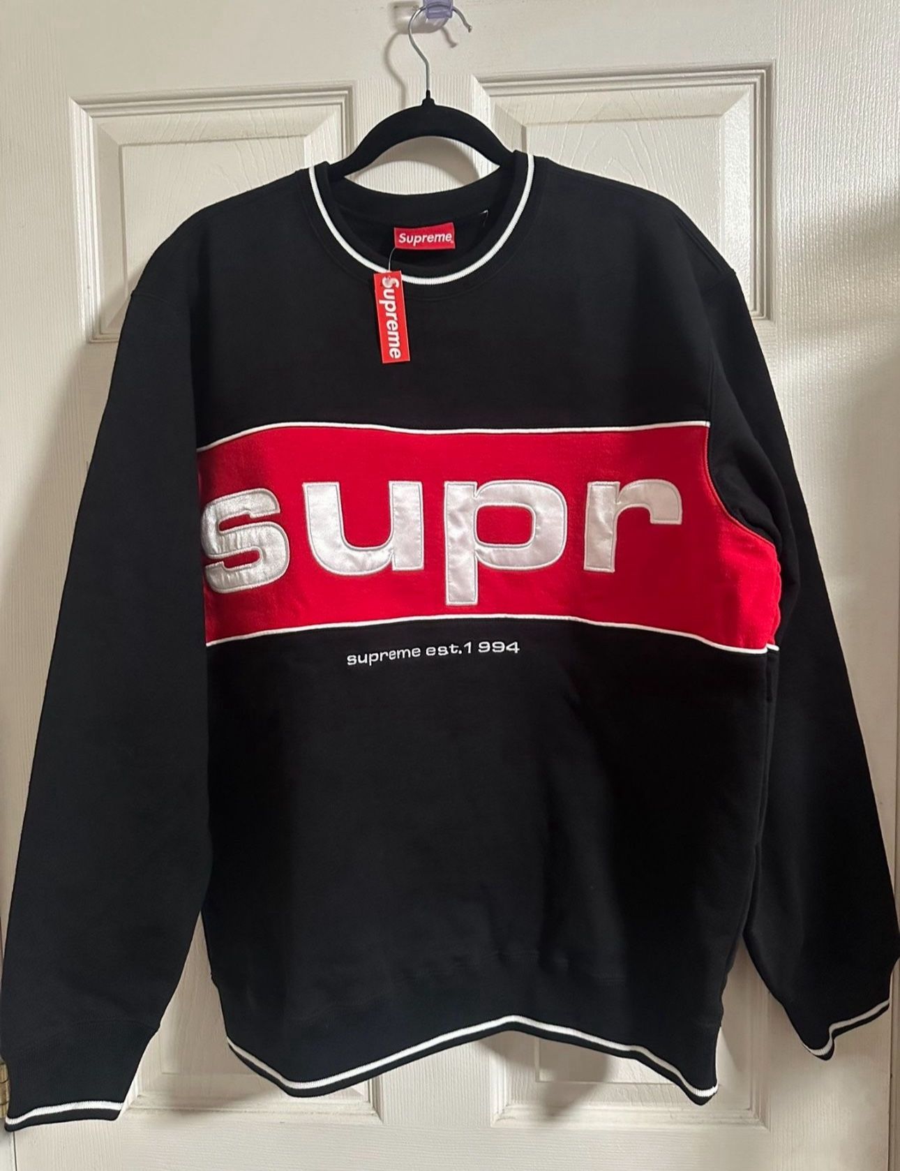 Supreme Piping Crewneck From 2019