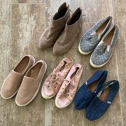 Womens Shoes 5 Pairs