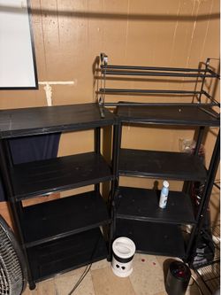 Shelves plastic