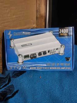 Precision power marine amplifier