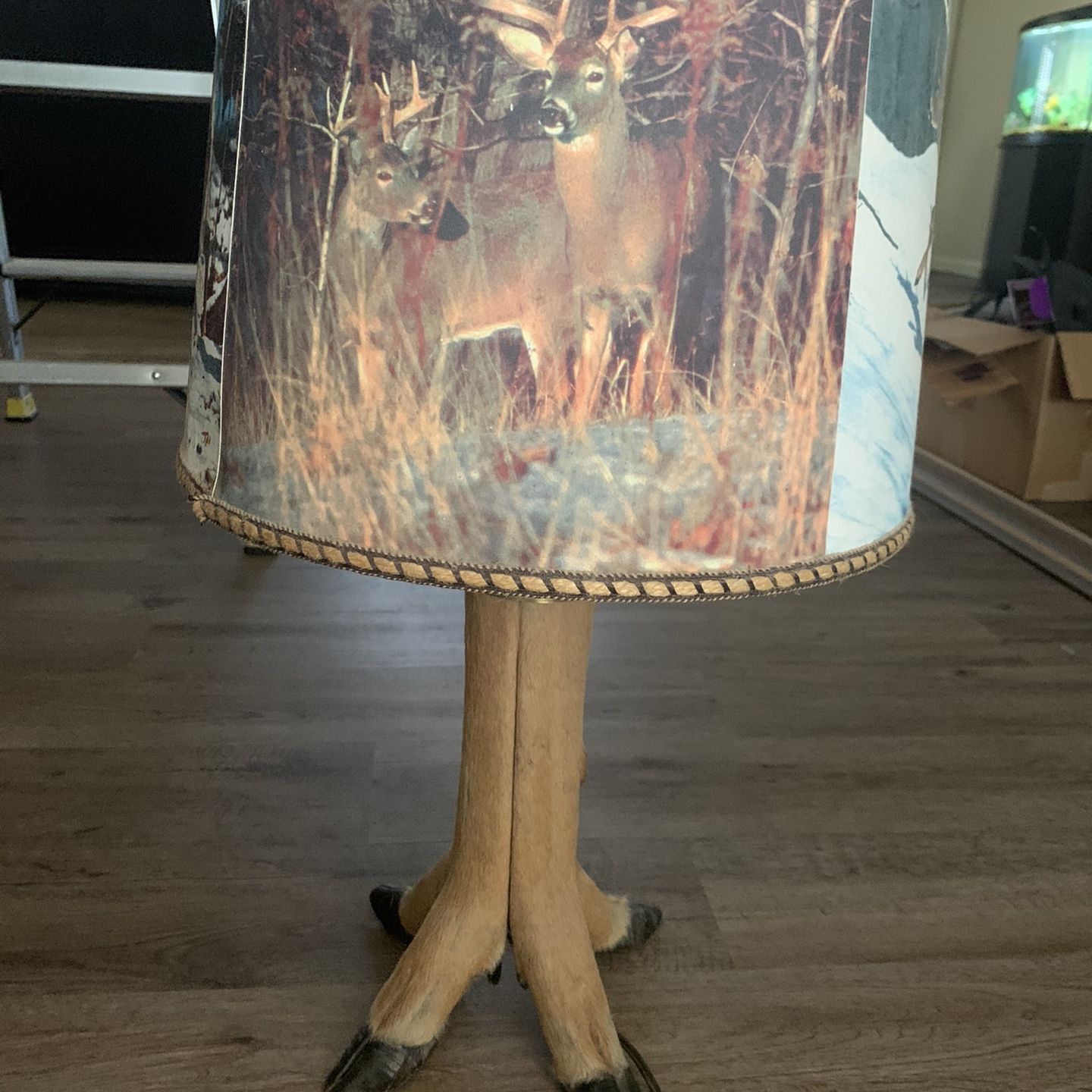 Real Deer Leg Lamp