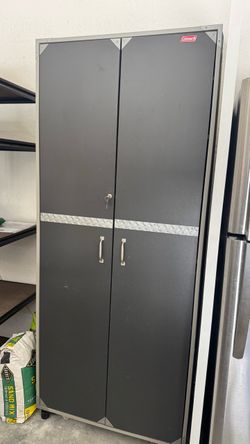 Coleman Tall Garage Storage Cabinet