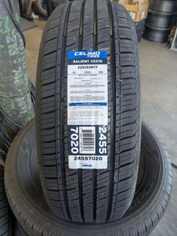 225/65/17 Celimo SALIENT CS210 - New Tires