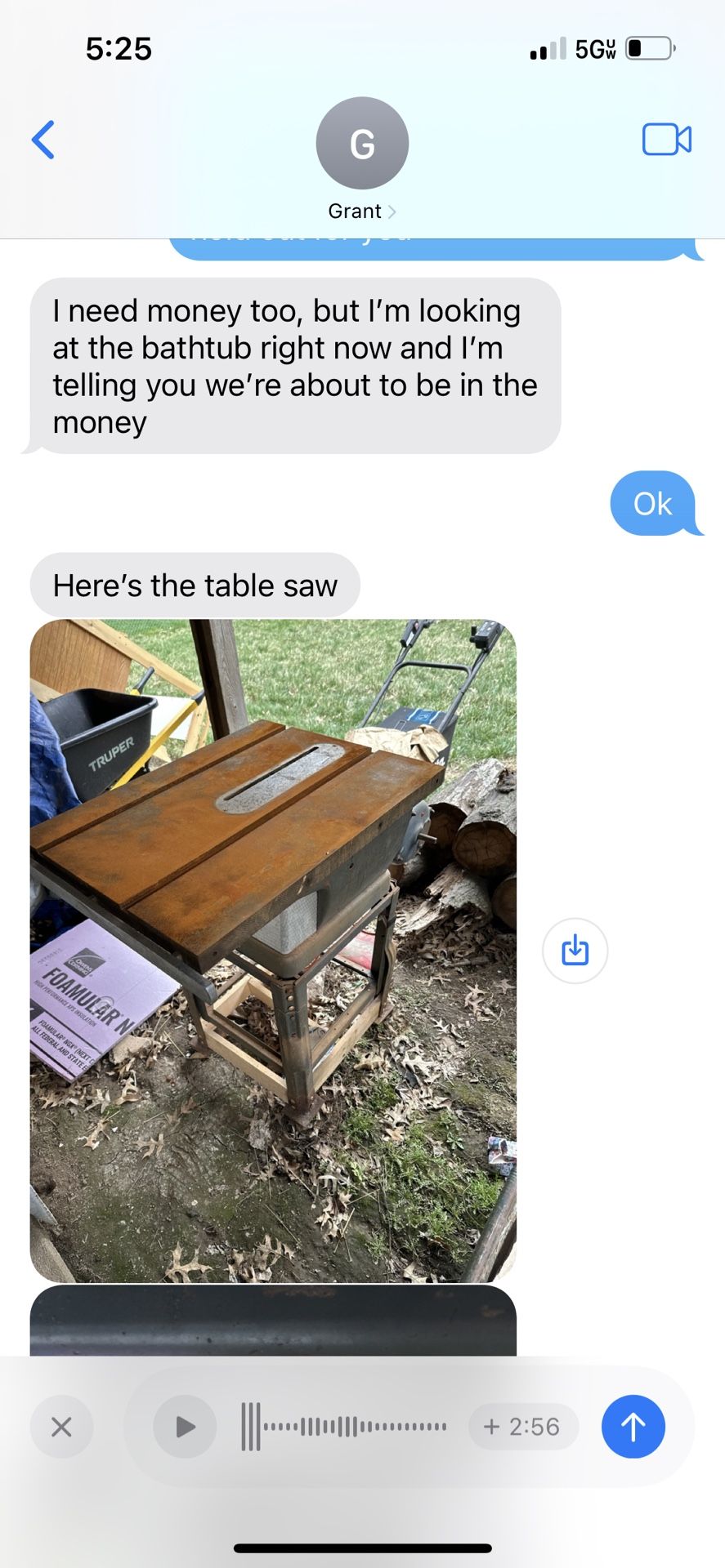 Table Saw Vintage 