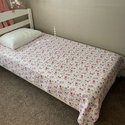 Twin Bed And Frame 