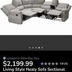 Sectional Reclining Couch