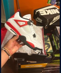 Jordan 4 Red Cement