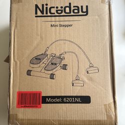 Niceday Steppers for Exercise, Mini Stair Stepper with Resistance Bands at Home Workout Equipment 