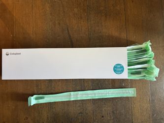 Men’s Coloplast Catheters 14 French 15 Inches Straight Expires 2028