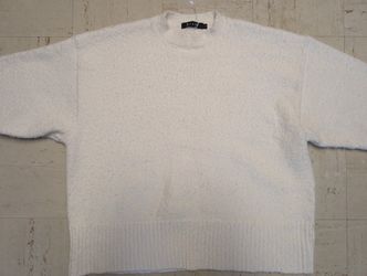 White Women's Cozy Sweater