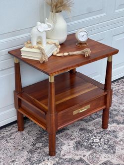 Solid Cherry Willett MCM Side table (Single)