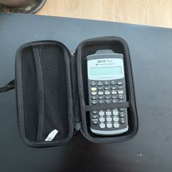 BA II Plus Black Calculator With Case