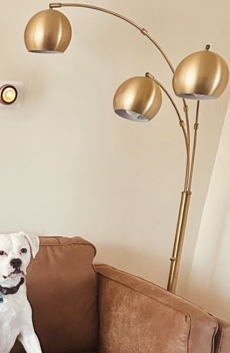 Gold Floor Lamp