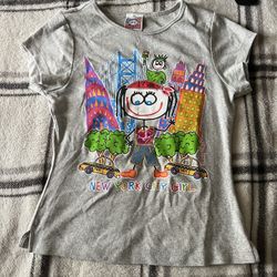 Vintage 1998 Danny New York Doodle Graphic t-shirt