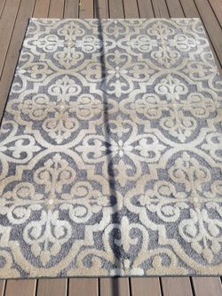 5 X 7 area rug. Cash only.