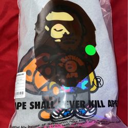 Bape X Kid Cudi Collab Hoodie Size Large 