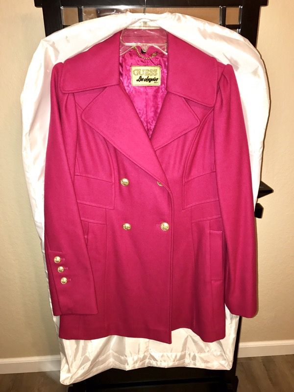 Hot pink GUESS jacket