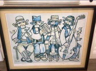 Jovan Obican Signed Numbered Art