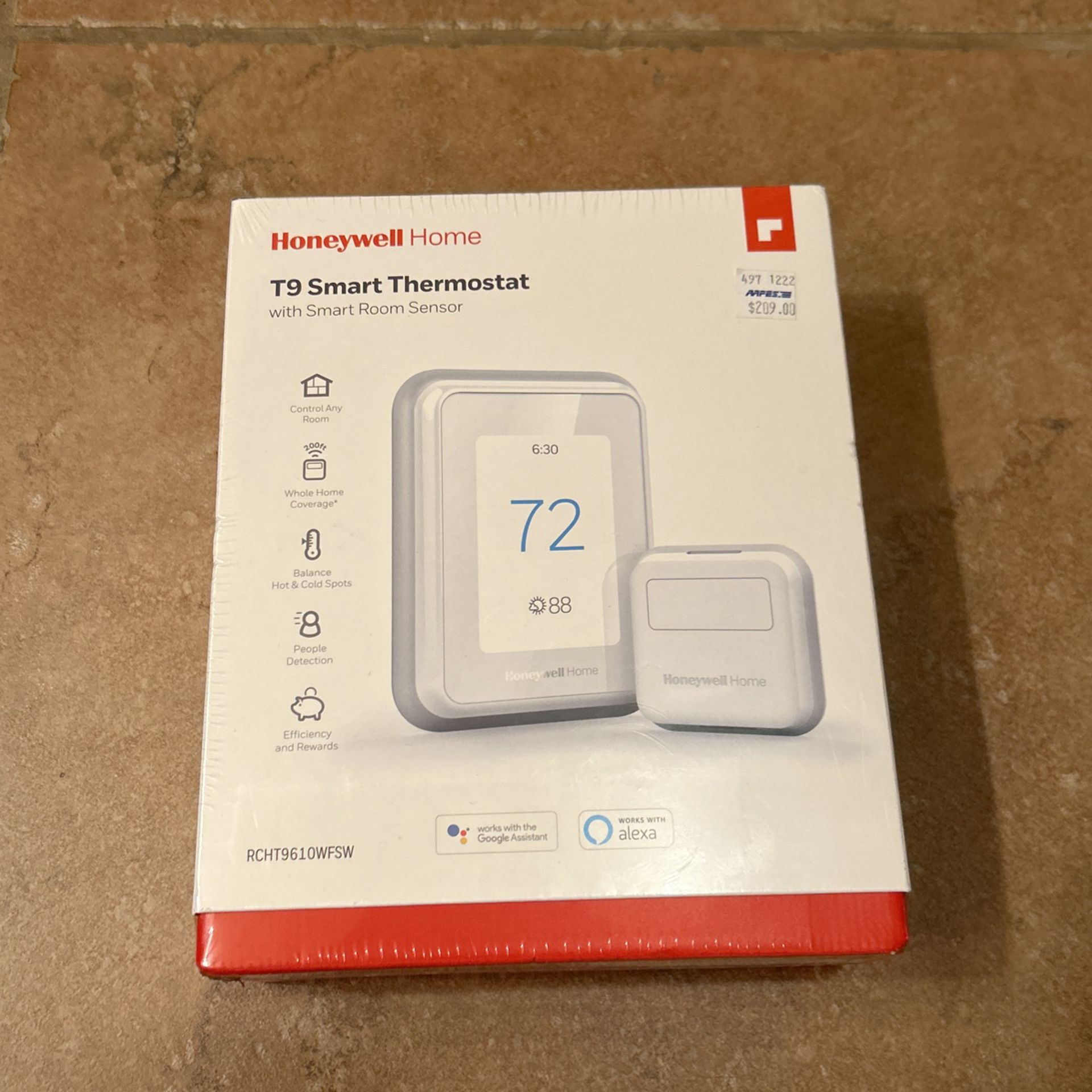 Honeywell T9 Smart Thermostat 