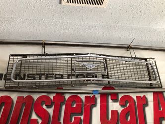 1968 mustang grill