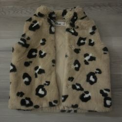 Toddler Girls vest 3T cheetah