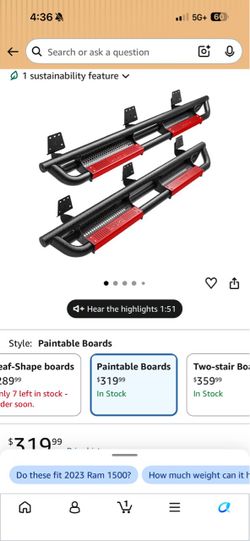 Sunning boards/ steps