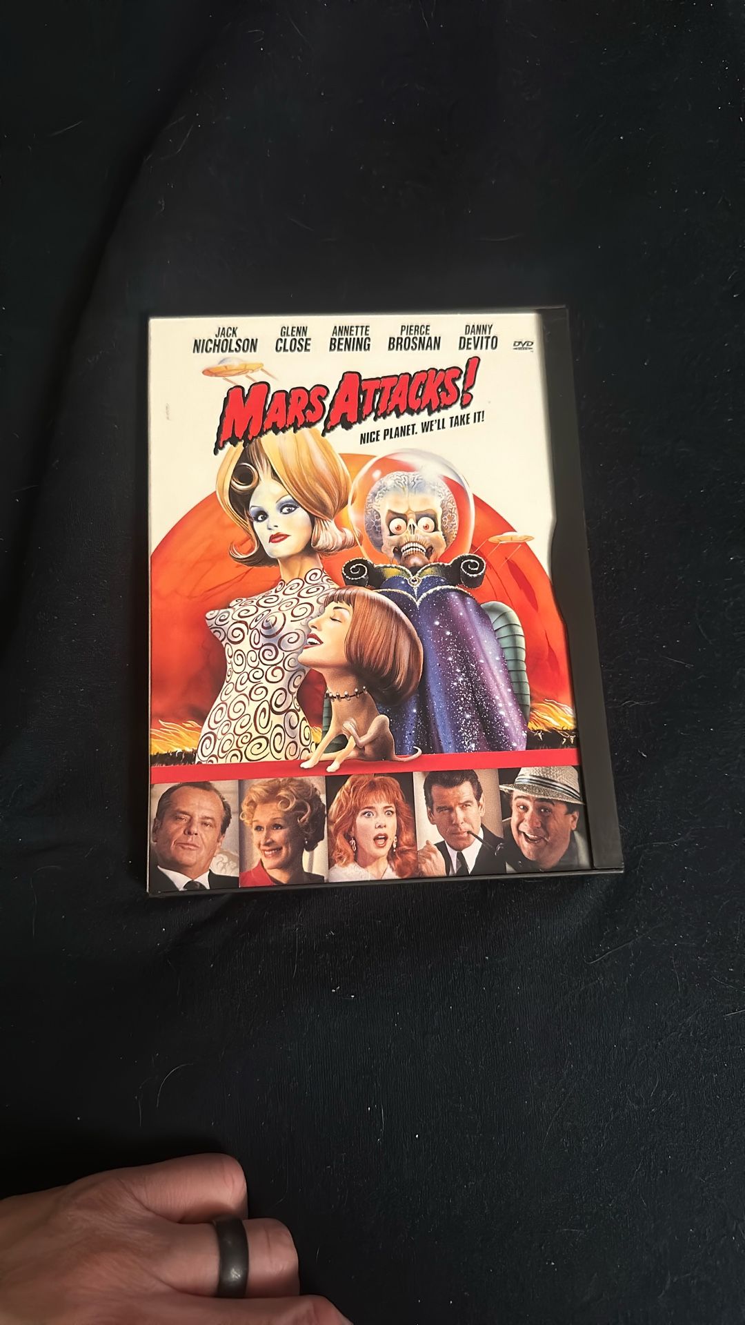 Mars Attacks DVD Movie