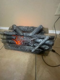 Vintage Artificial Fireplace