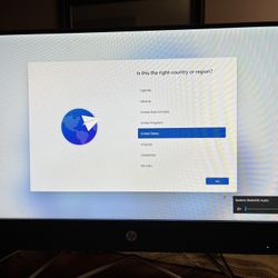 HP ALL IN ONE DESKTOP