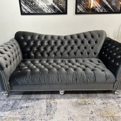 Jerome’s Grey Couch