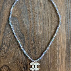 Up Cycle Necklace Rainbow Crystal Necklace 